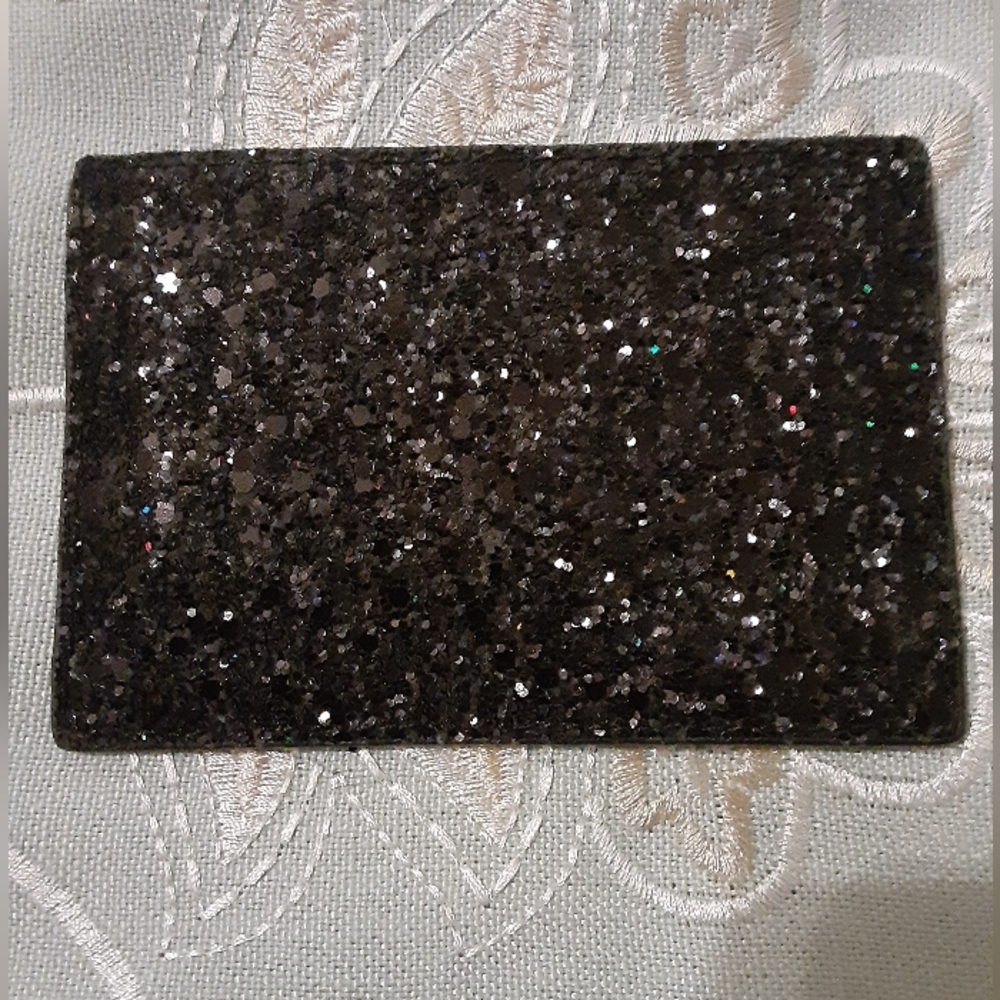 Kate Spade Black Glitter Wallet